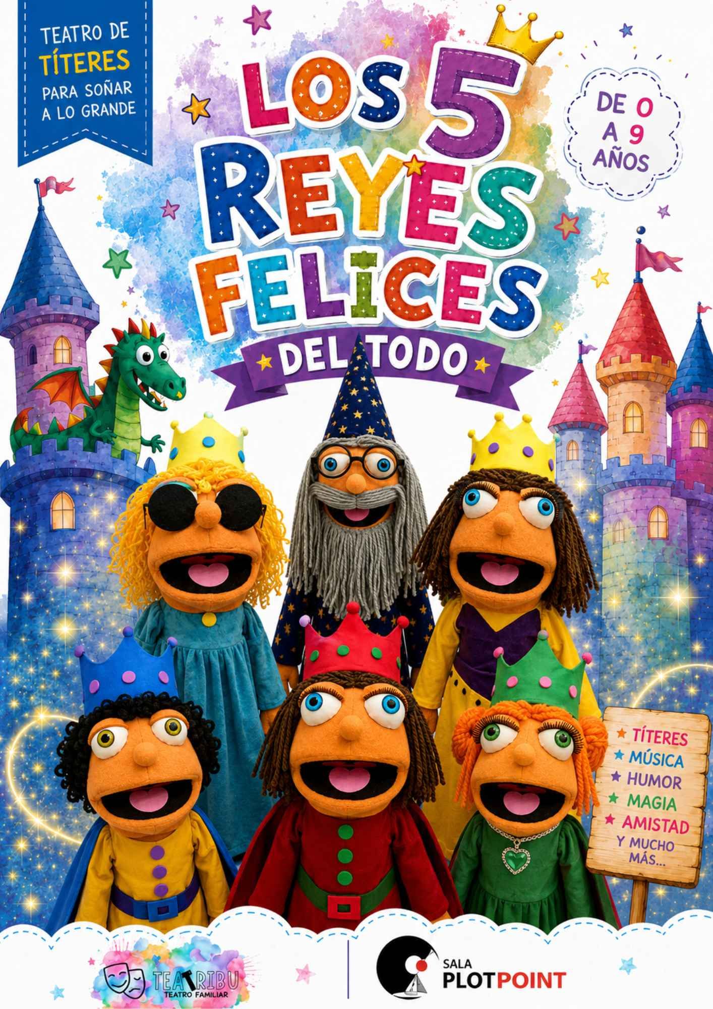 LOS 5 REYES FELICES DEL TODO
