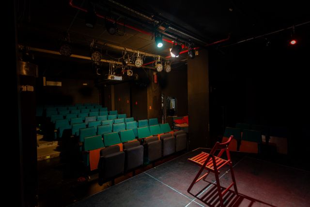 Sala Teatro Plot Point desde el escenario