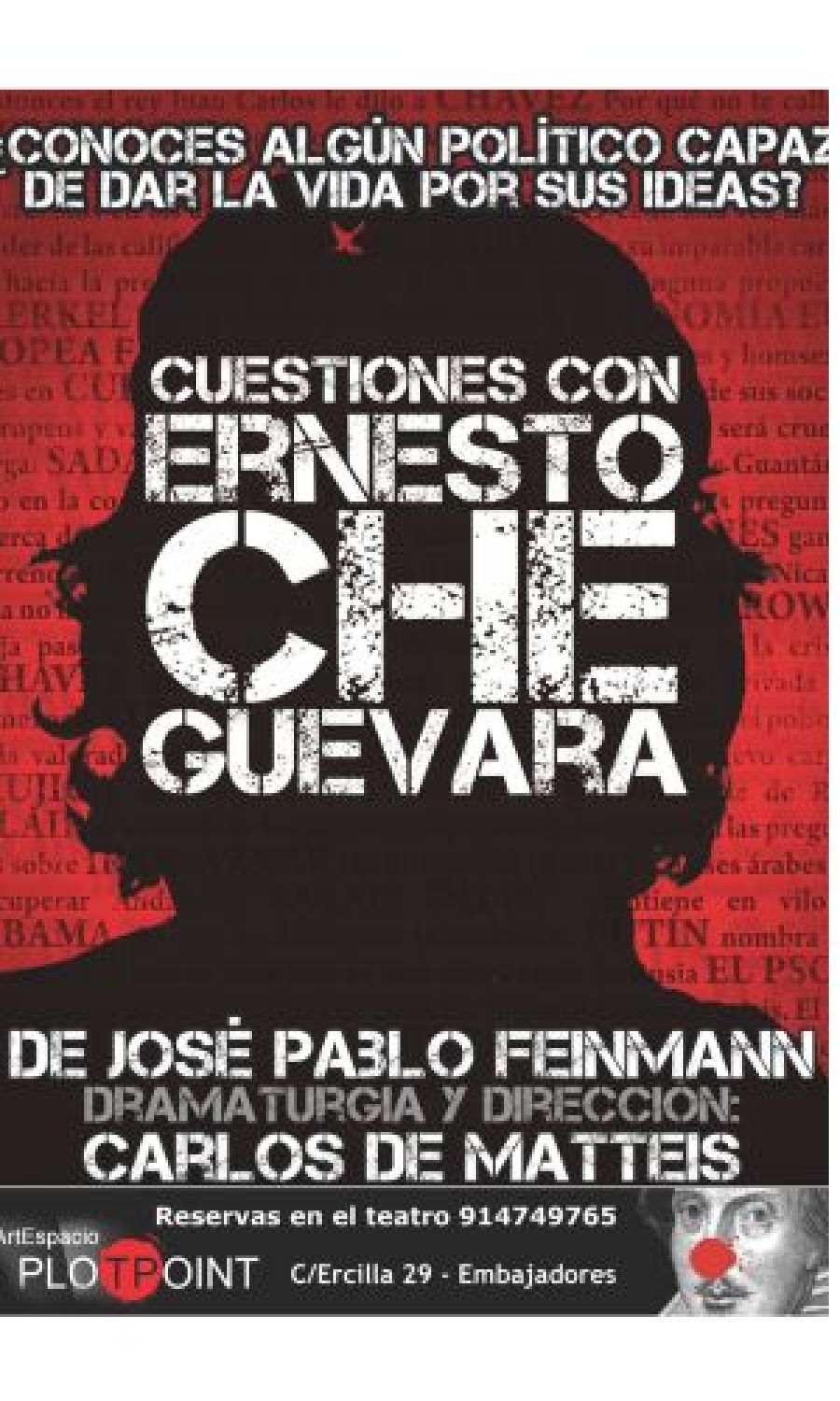 Cuestiones con Ernesto Che Guevara una obra de Plot Point